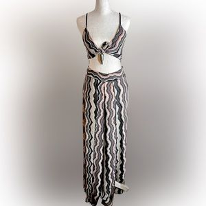 MEEK 🔥 2 piece split let set sz S